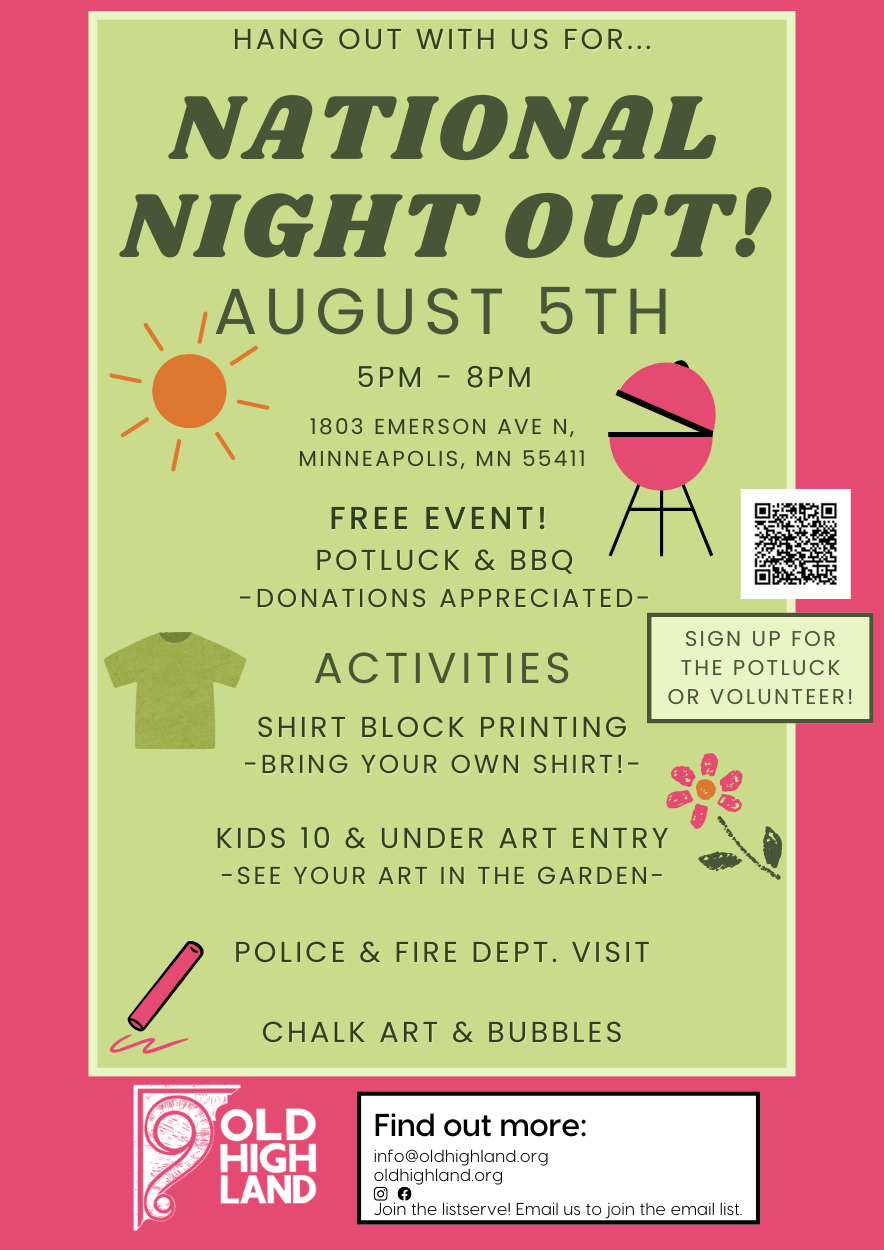 National Night Out August 5th!
