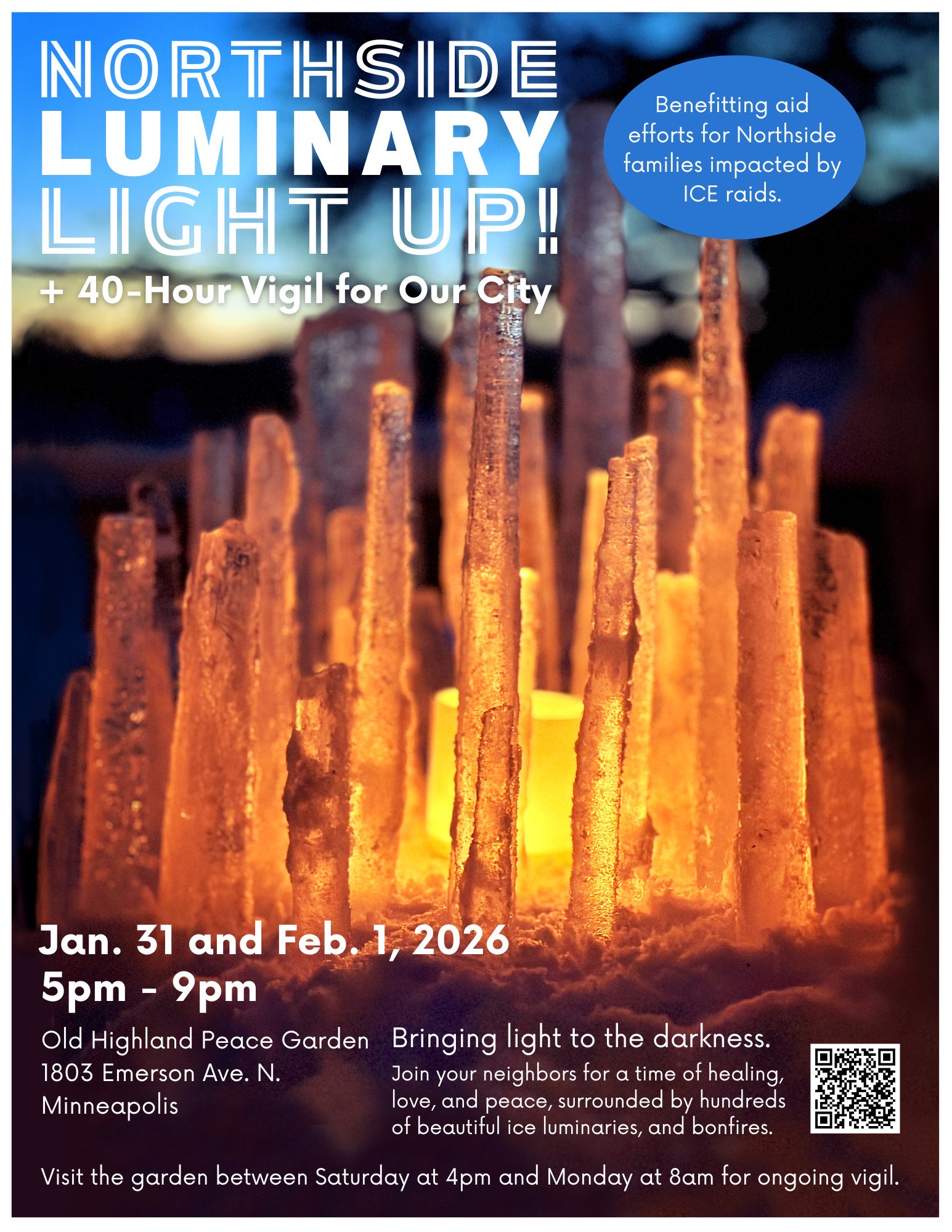 Northside Luminary Light Up Still Going!